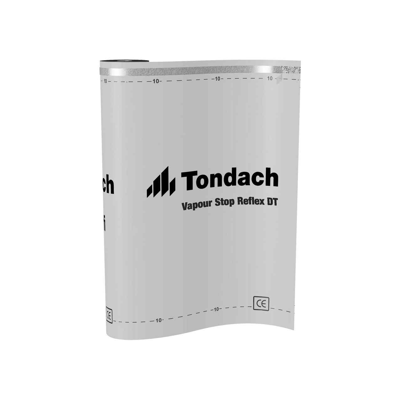 Tondach parozábrana | iRoof - Bezpečné provedení vzduchotěsné a parotěsné vrstvy. Robustní vícevrstvá polyolefinová parozábrana.