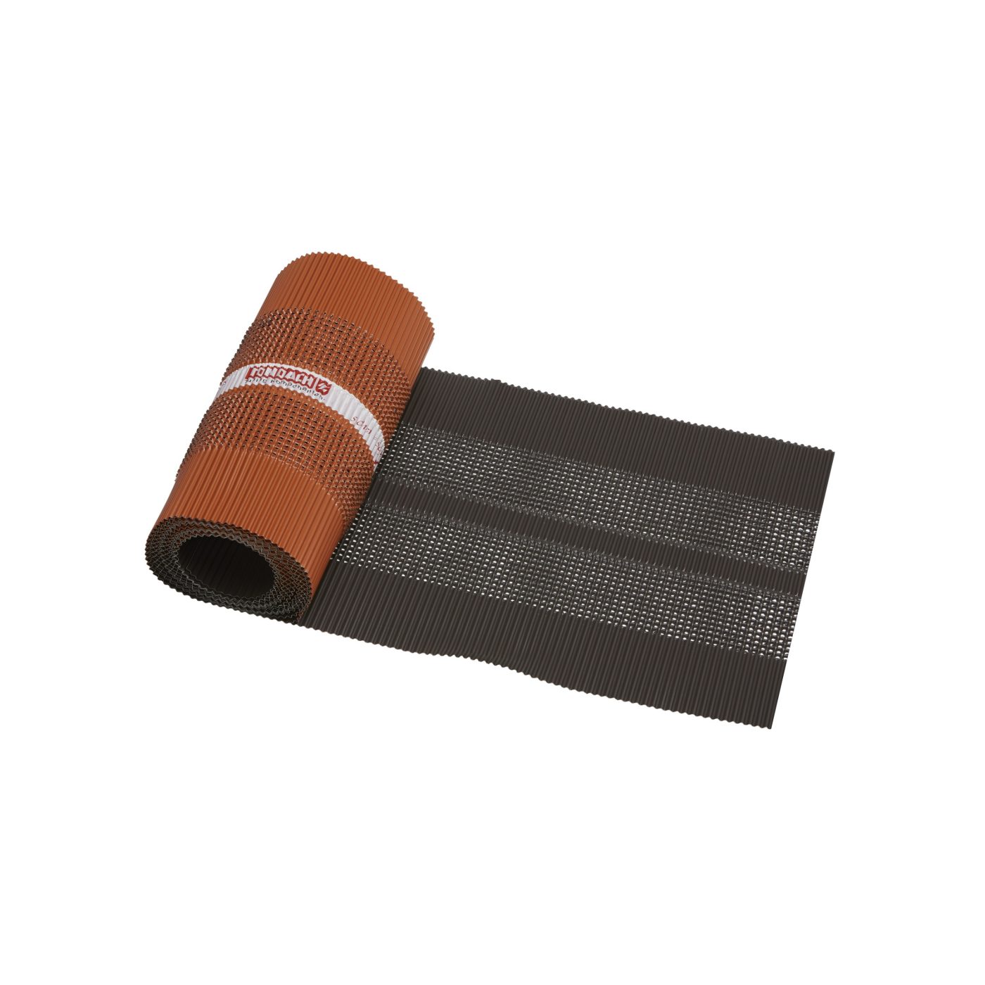 Fotografie produktu - Větrací pás kovový hřebene a nároží (olovo/cín) 5 000/250 mm (červený/hnědý)