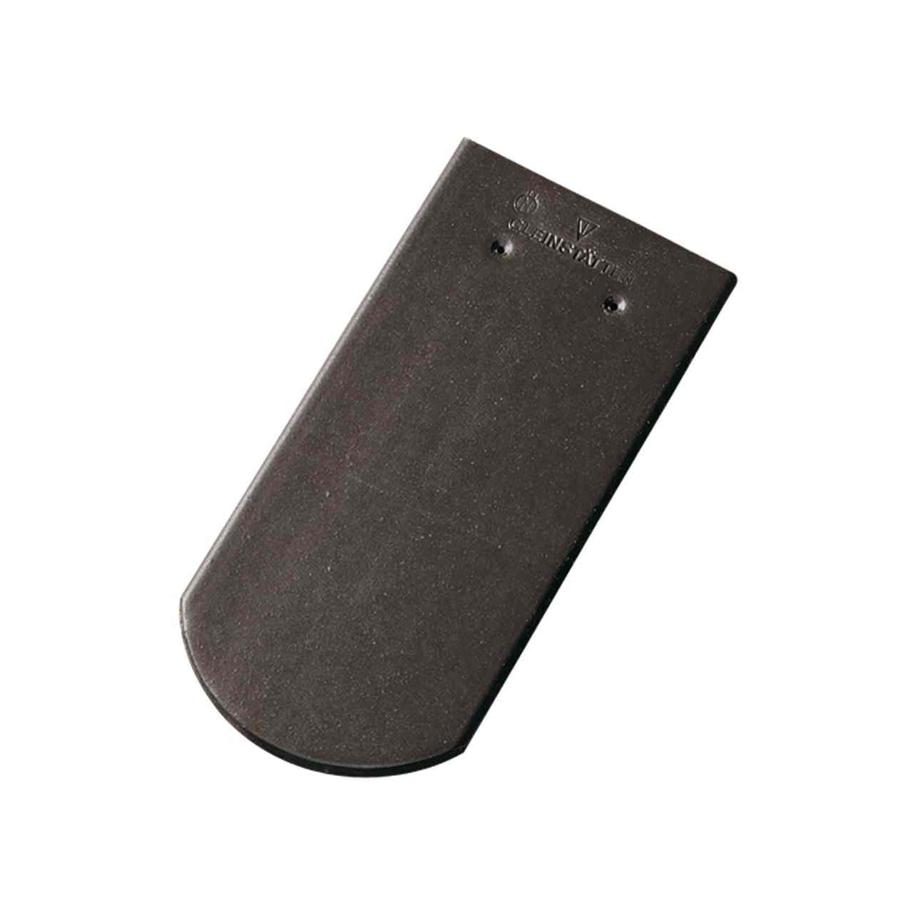 Fotografie produktu Tondach Bobrovka kulatý řez 19x40 střešní taška základní engoba černá