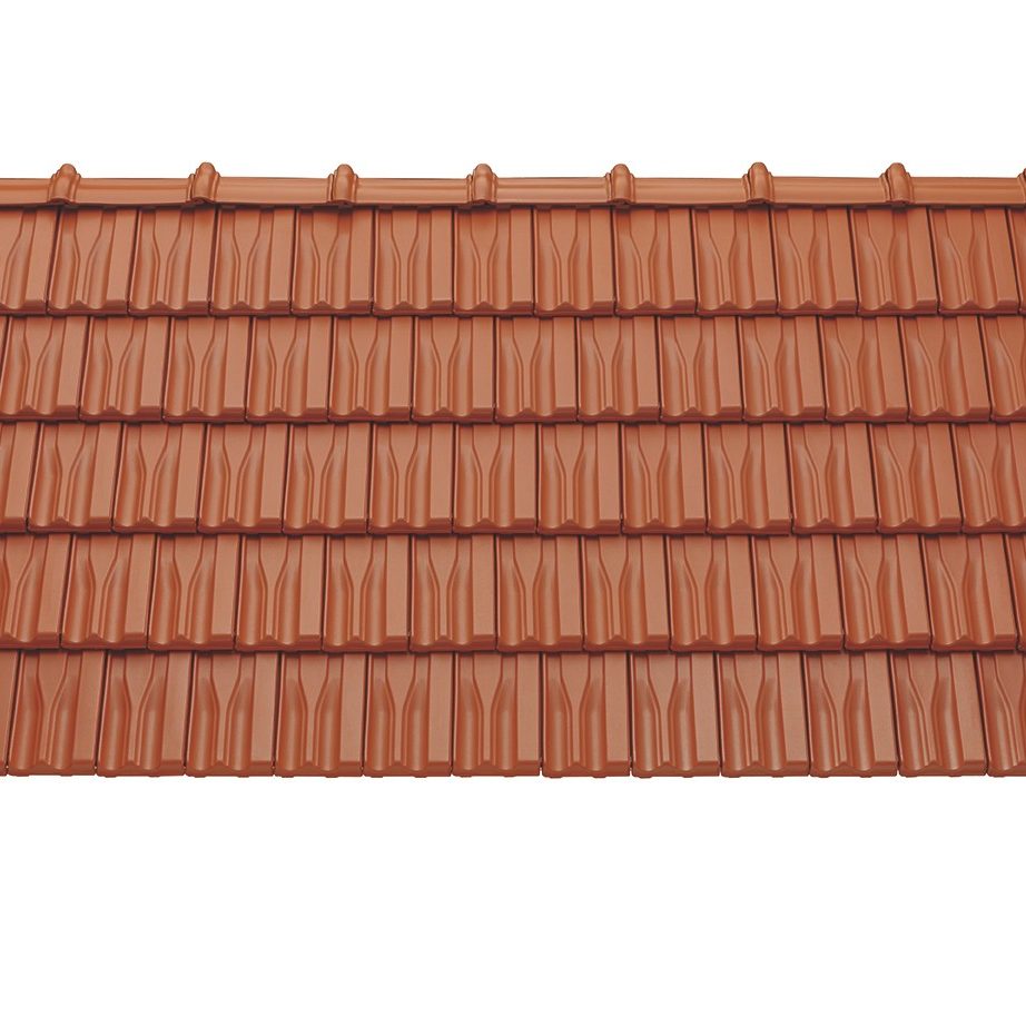 Střešní plocha Tondach Brněnka 14 engoba červená