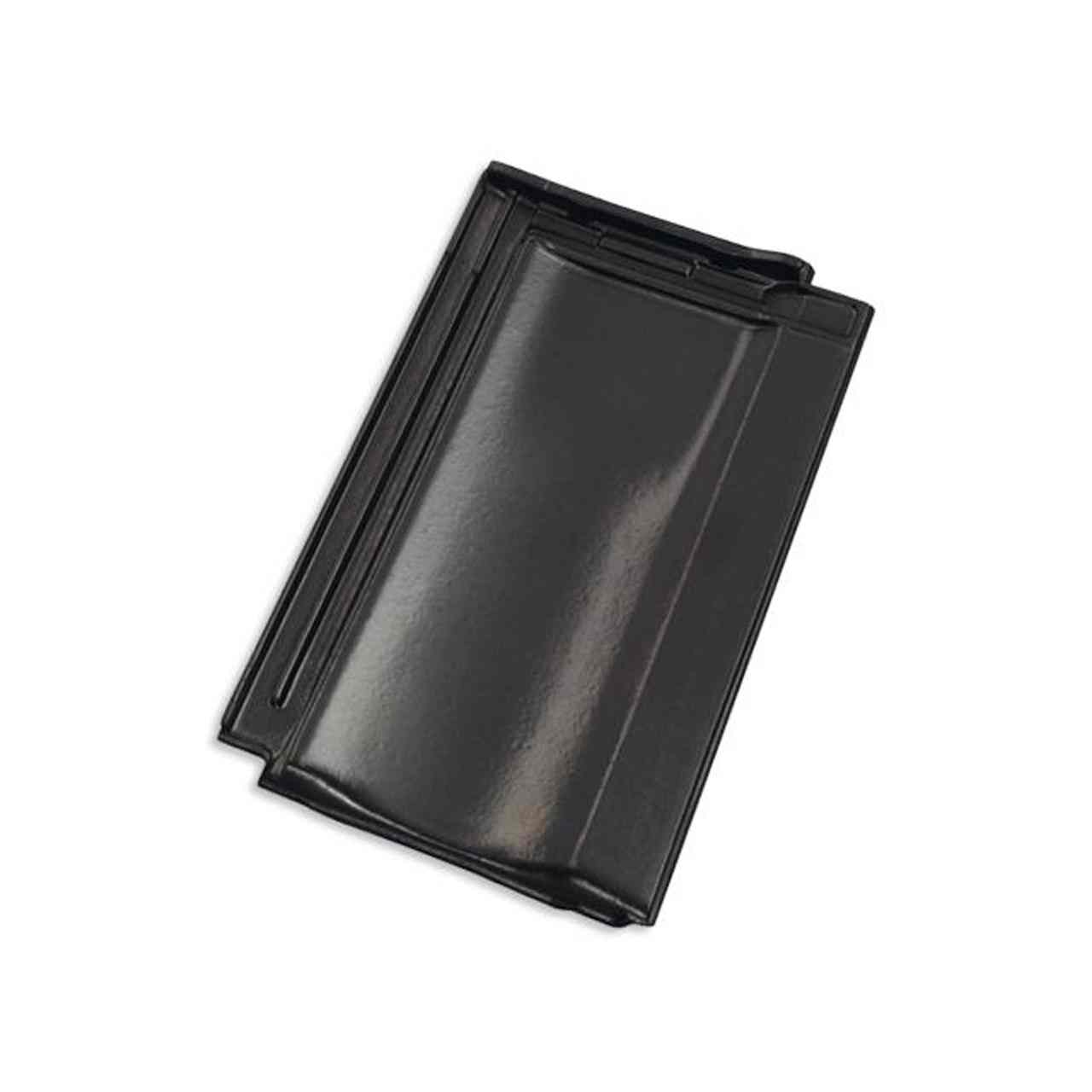 Fotografie produktu Tondach Conditon 12 posuvná taška základní glazura břidlicově černá