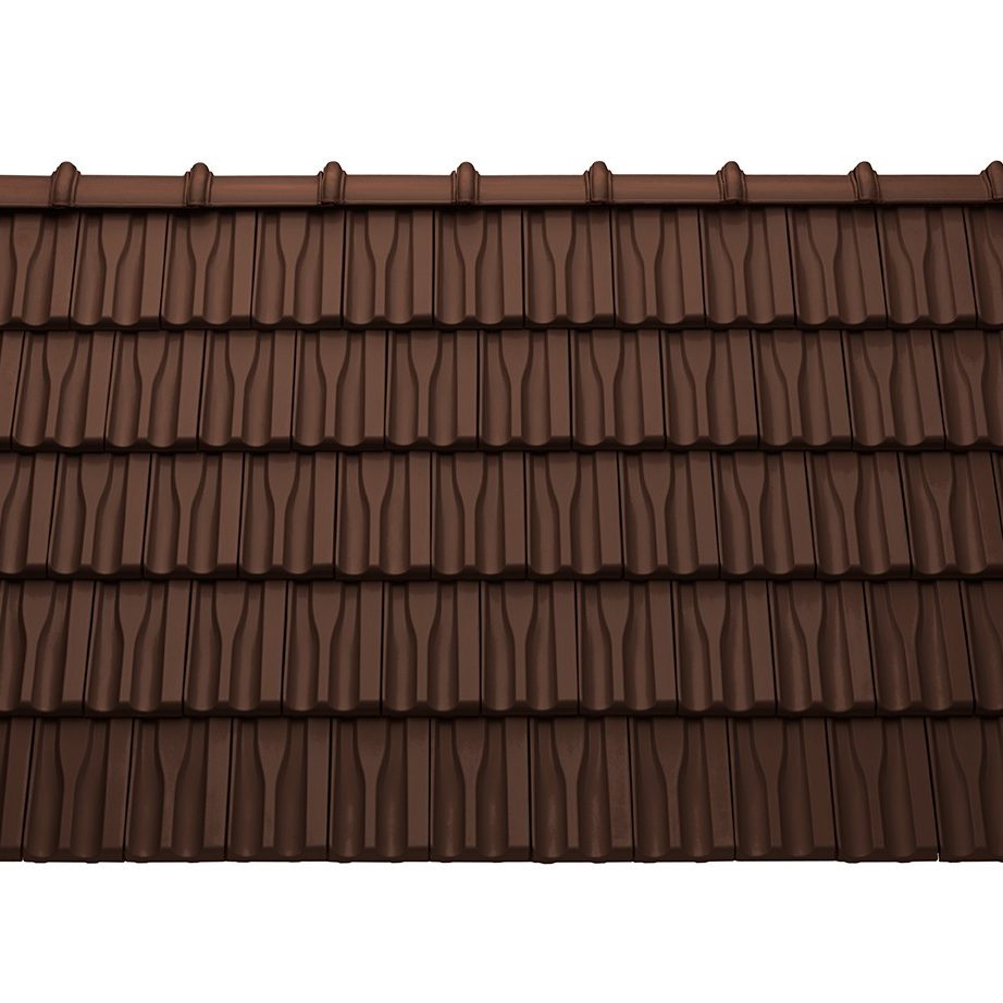 Střešní plocha Tondach Hranice 11 engoba hnědá