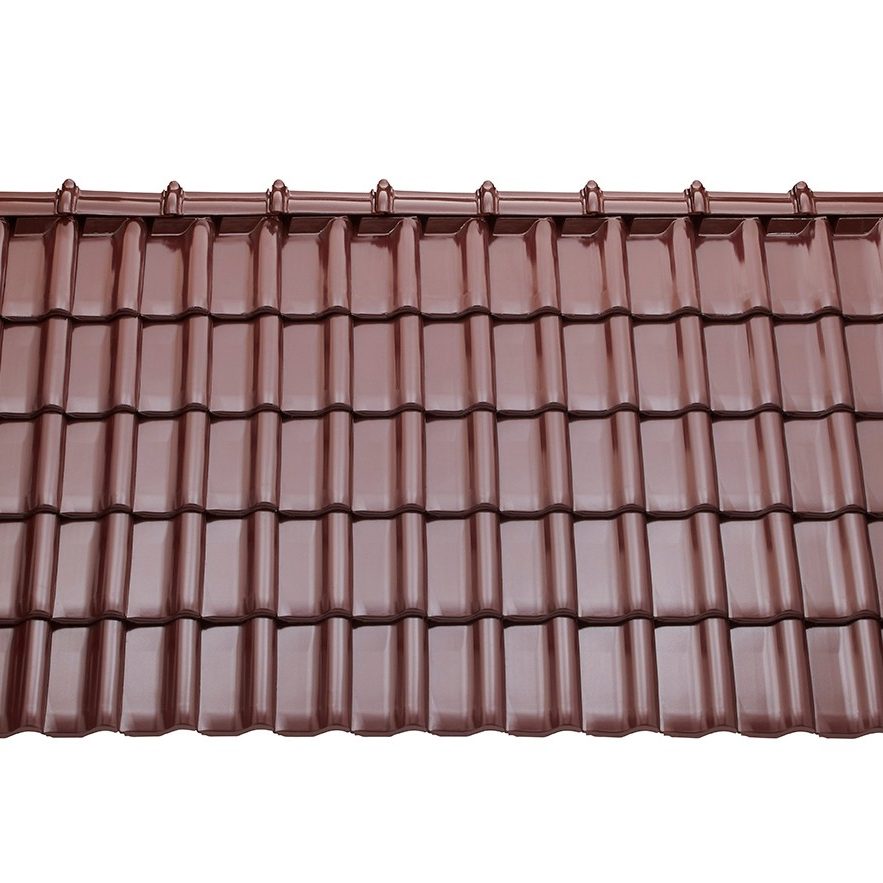 Střešní plocha Tondach Samba 11 glazura Amadeus červená