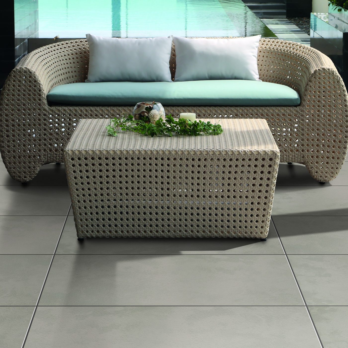 Foto realizace dlaždice AirPave Toledo gris