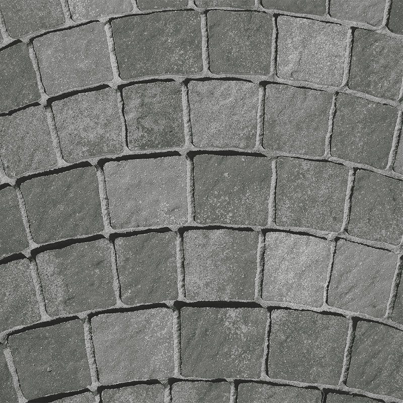 Barevný vzor Arte pražská kostka,šedočerná stínovaná