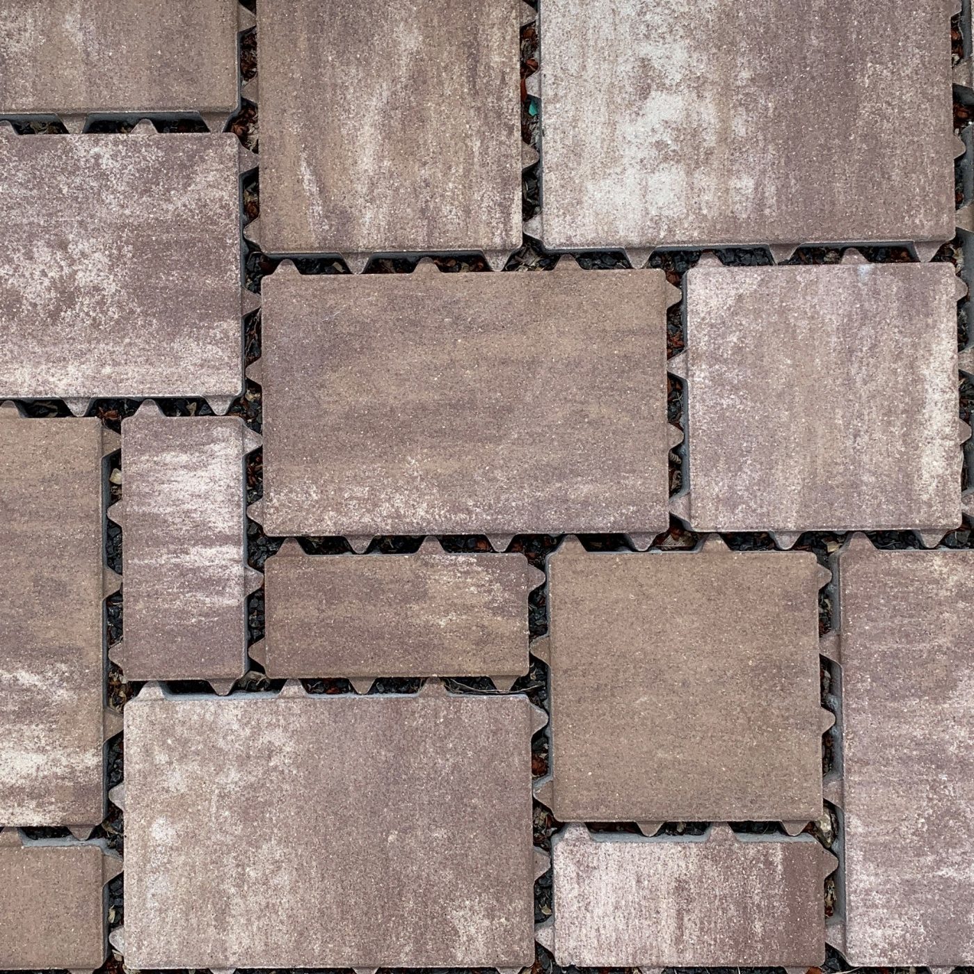 Barevný vzor Citytop Eko kombi, hnědý mix