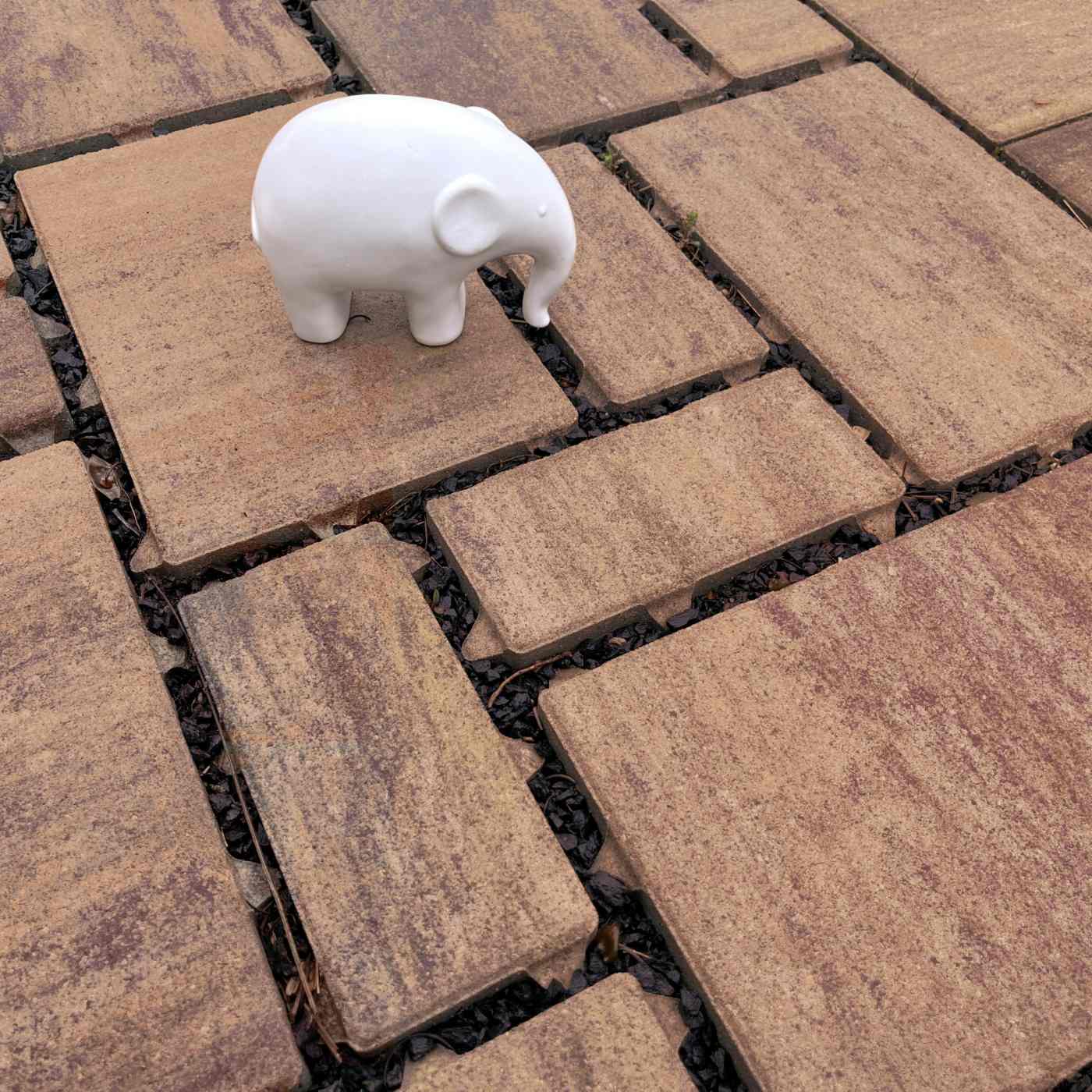 Fotografie dlažba Semmelrock Citytop Eko kombi triomix podzim