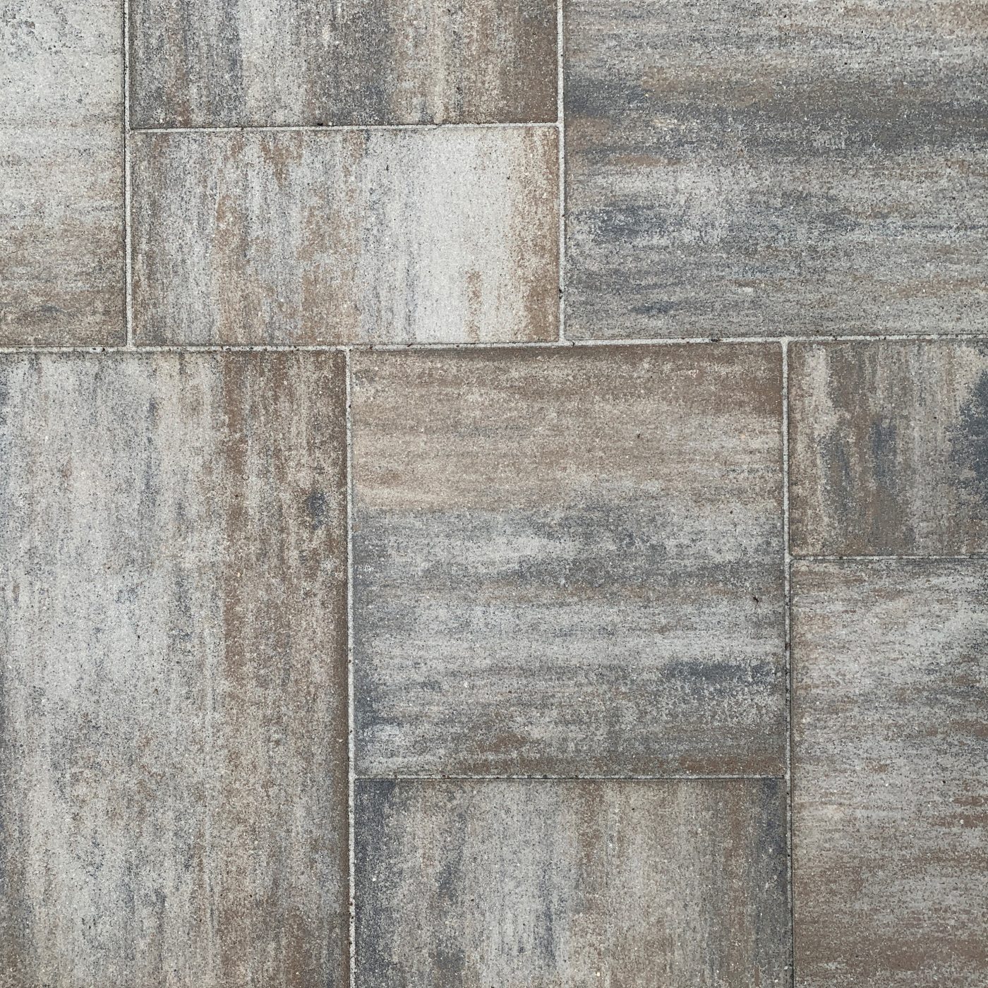 Barevný vzor Citytop Grande kombi, bílohnědočerná