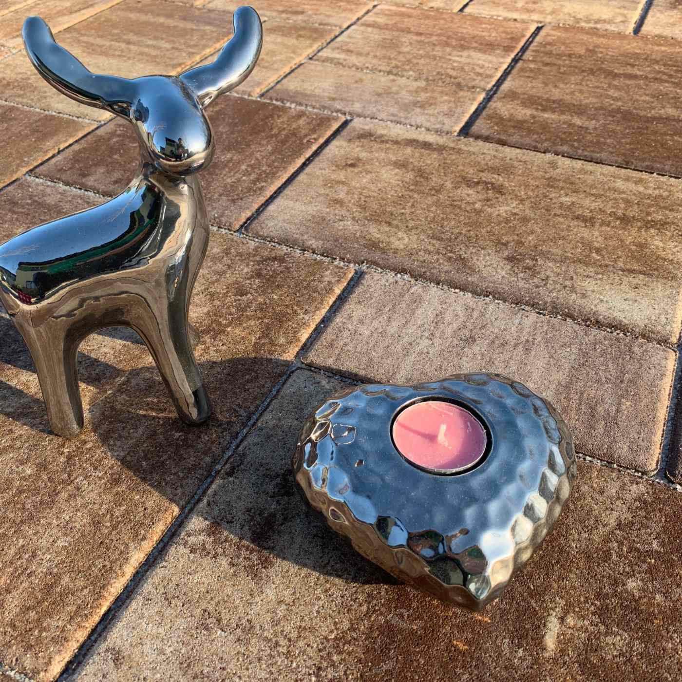 Foto realizace dlažba Citytop Elegant kombi hnědý mix