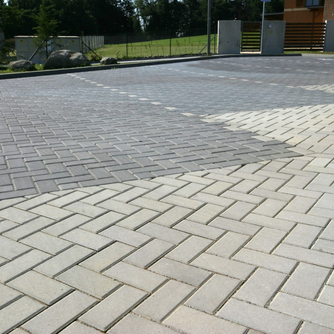 Foto realizace dlažba Citytop obdelník antracit