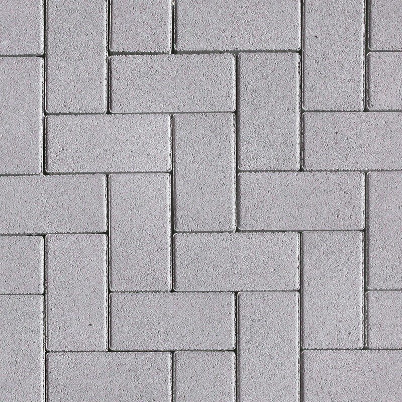 Barevný vzor Citytop obdélník, šedá