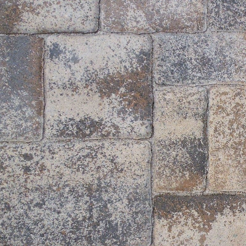 Barevný vzor Rhodos Elegant kombi, lávově šedá melírovaná