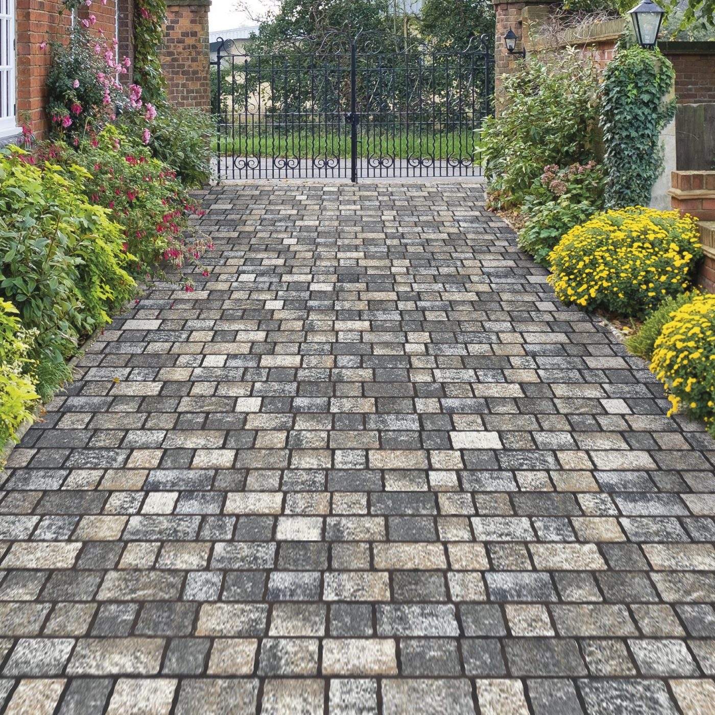 Semmelrock Arte square - lávově šedá melírovaná