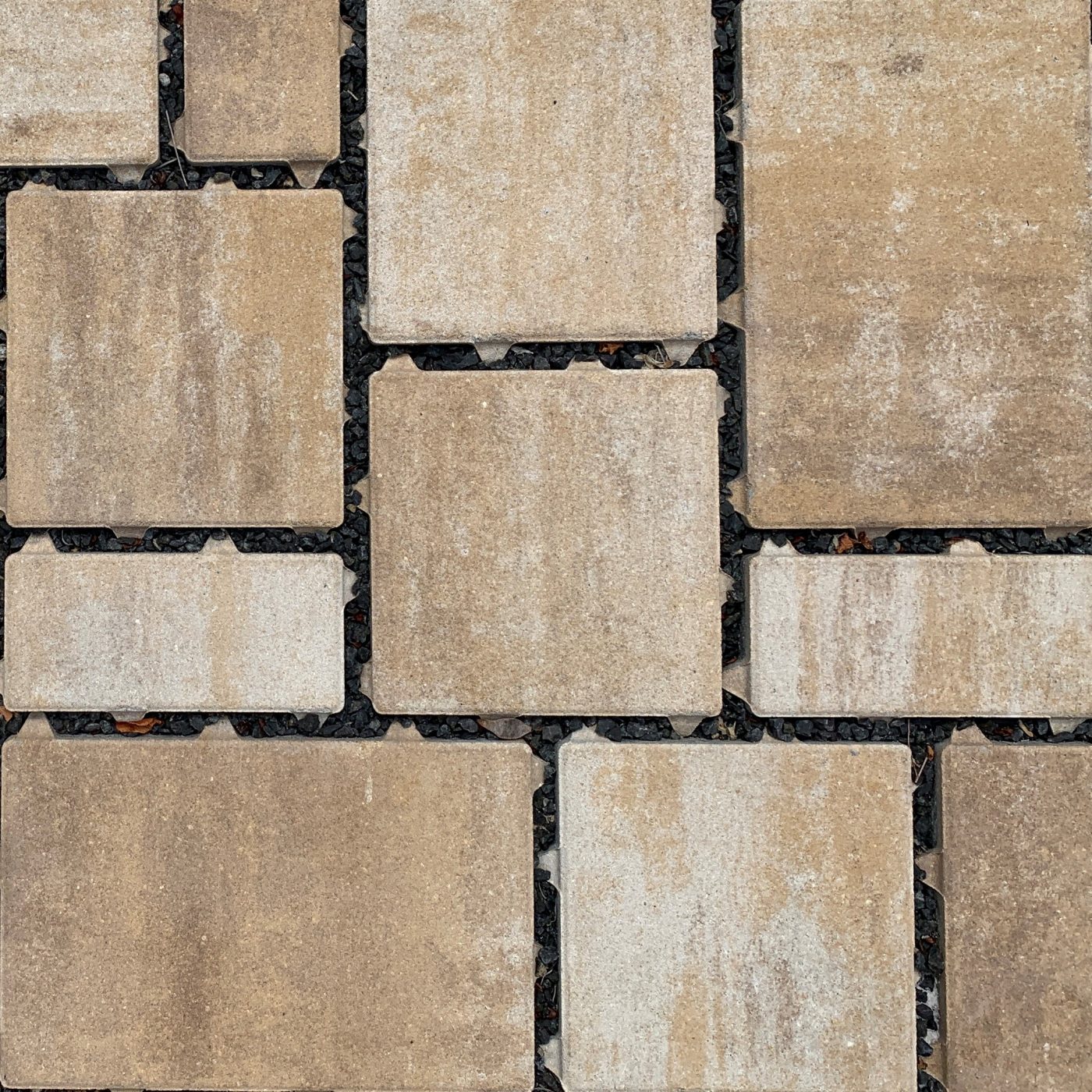 Barevný vzor Citytop Eko kombi, bíložlutokaramelová