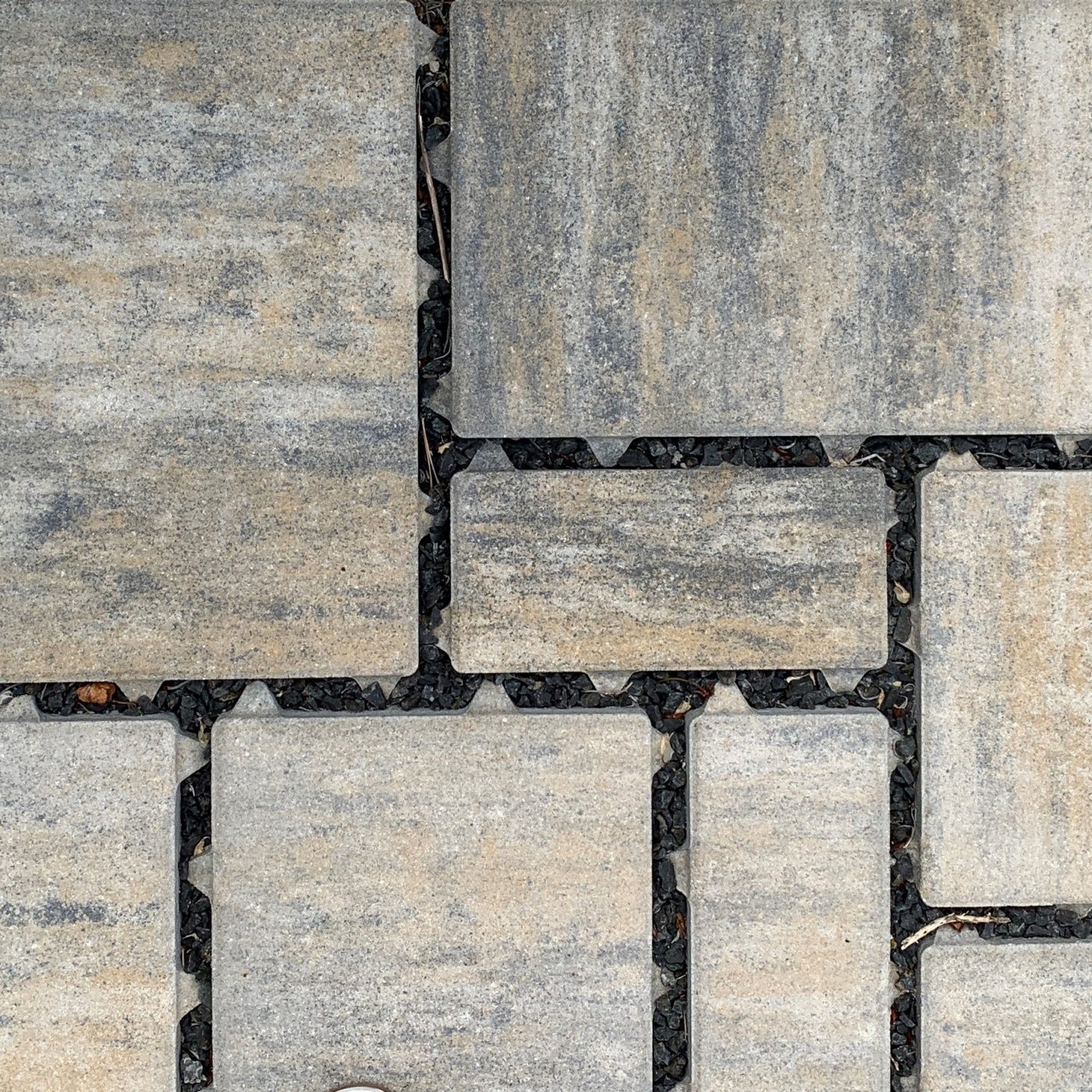 Barevný vzor Citytop Eko kombi, bíložlutočerná