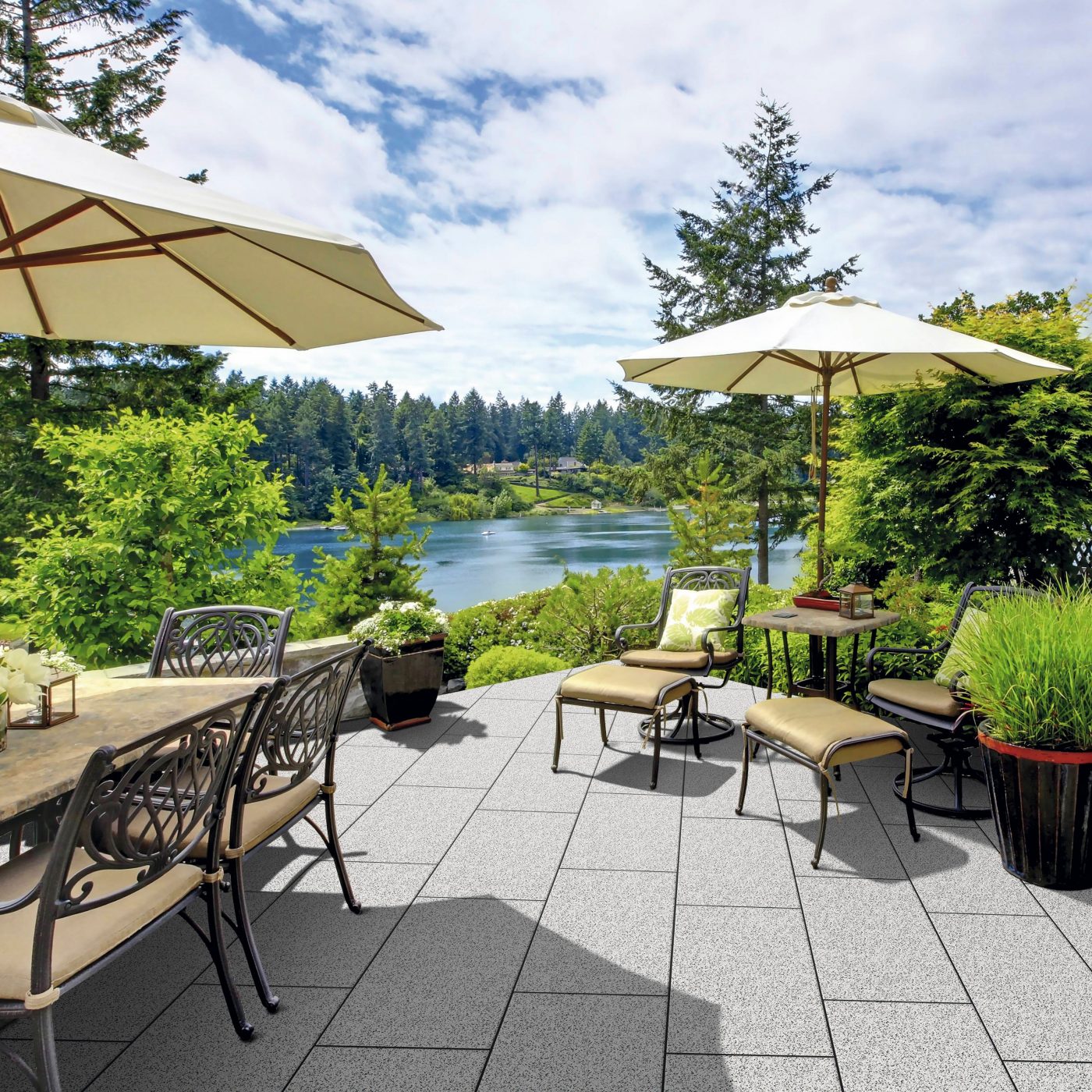 Foto dlaždice - La linia dlaždice granit světlá