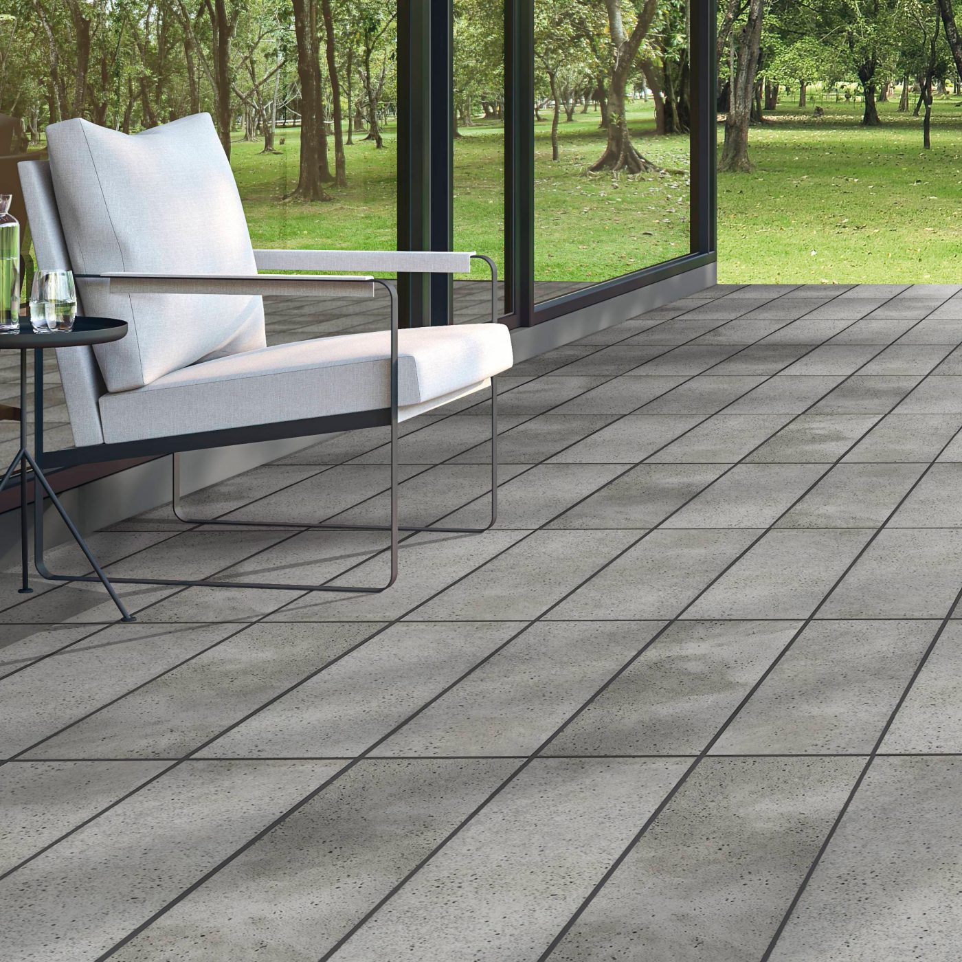 Foto Semmelrock - Lusso Vulcano - granit antracitová