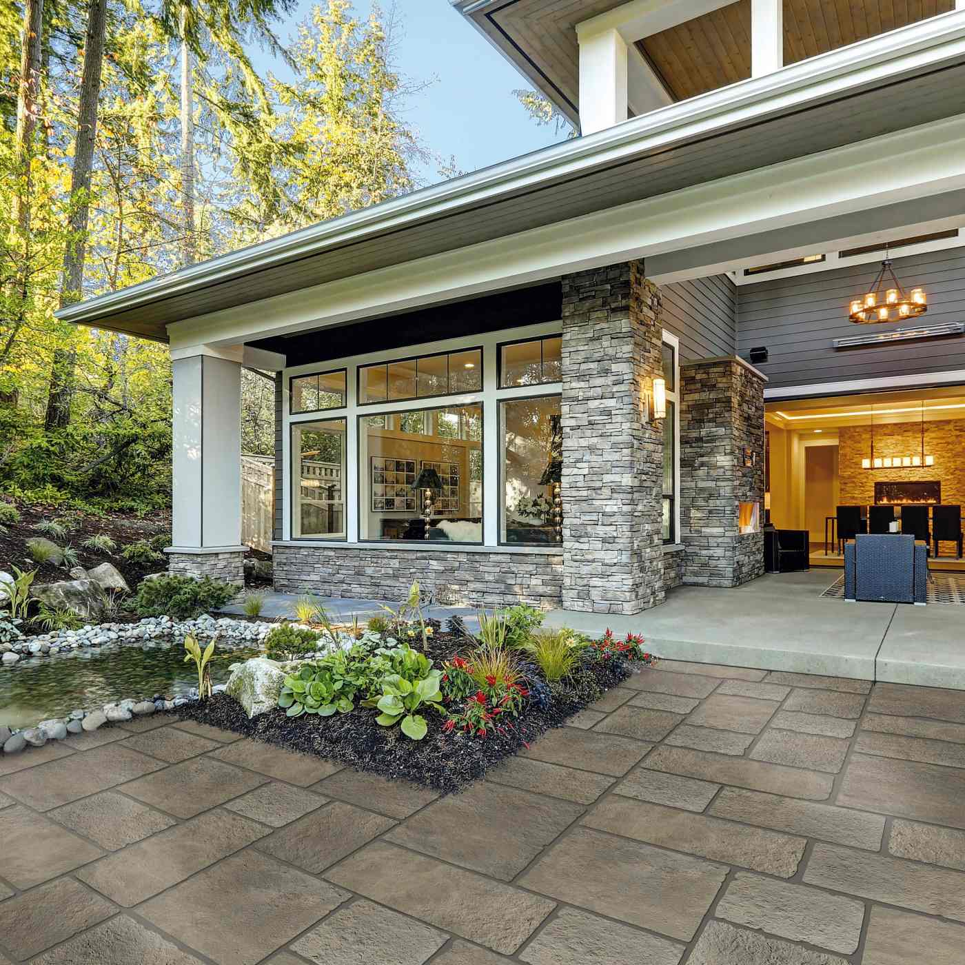 Foto SemmelrockFoto Semmelrock - Bradstone Lias šedohnědá