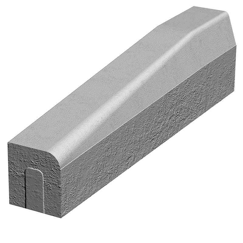 produkt Přechodový obrubník šedá