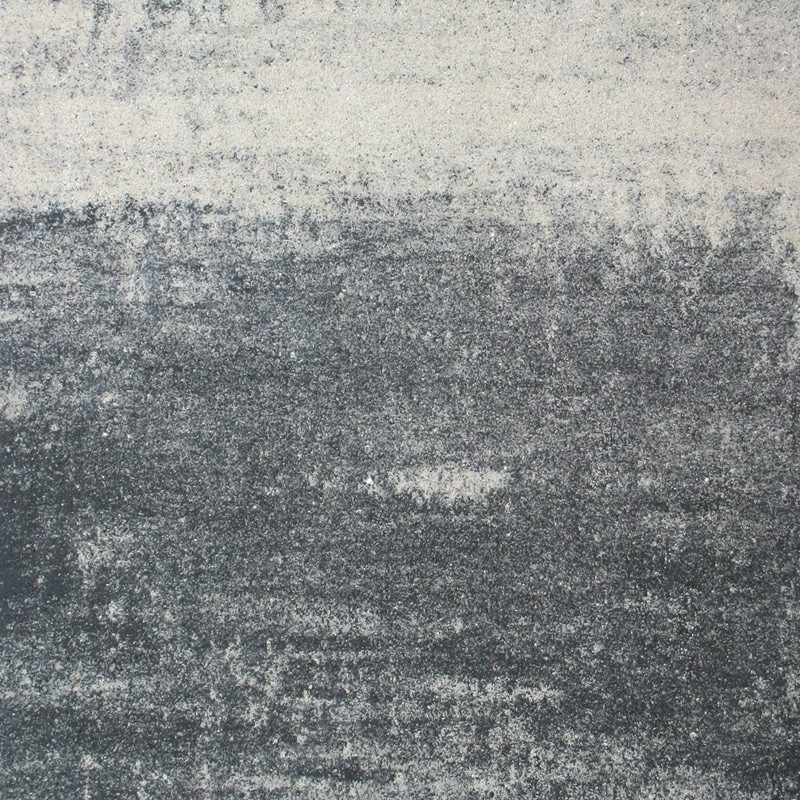 Barevný vzor Zahradní dlaždice elegant, bíločerná