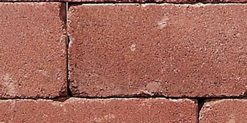 Barevný vzor Castello plot, červená