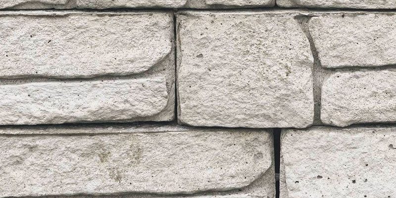 Barevný vzor Bradstone Mountain Block plot, bílošedá melírovaná