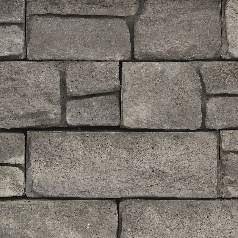 Barevný vzor Bradstone Mountain Block plot, šedá melírovaná