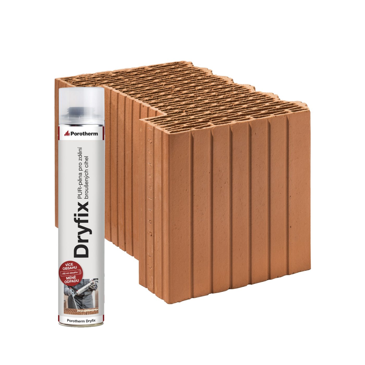 Porotherm 50 EKO+ Profi - Tepelněizolační broušená cihla