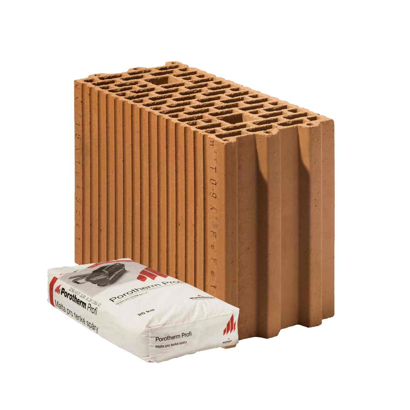 Fotografie - Cihla Porotherm 17,5 Profi