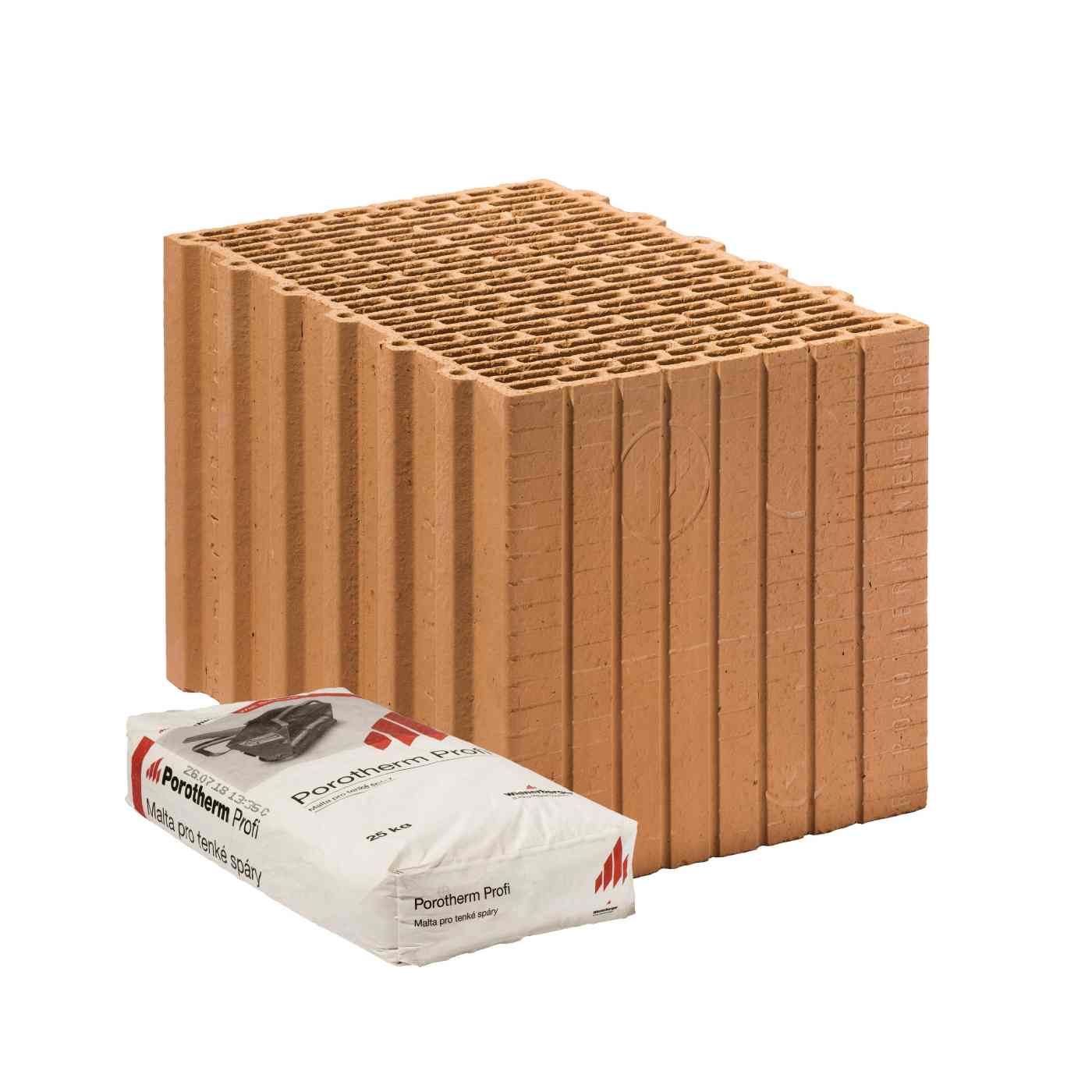 Fotografie - Cihla Porotherm 38 Profi