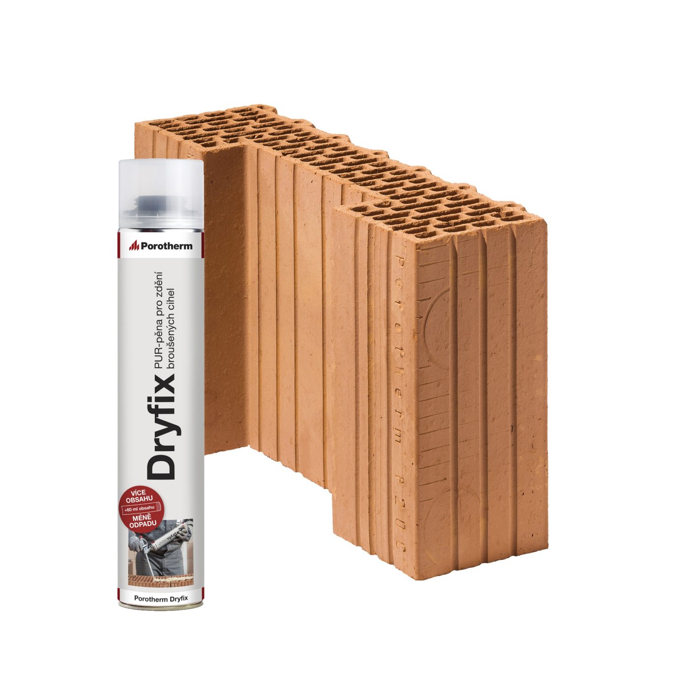 Fotografie - cihla Porotherm 44 Profi Dryfix 1/2 K