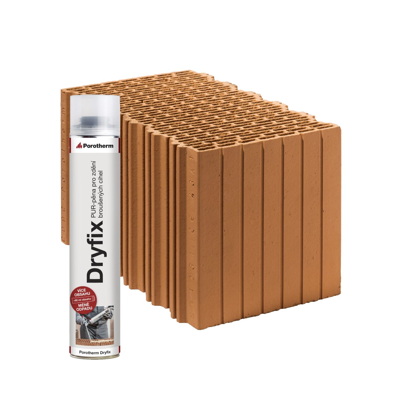 Fotografie - Cihla Porotherm 44 EKO+ Profi Dryfix