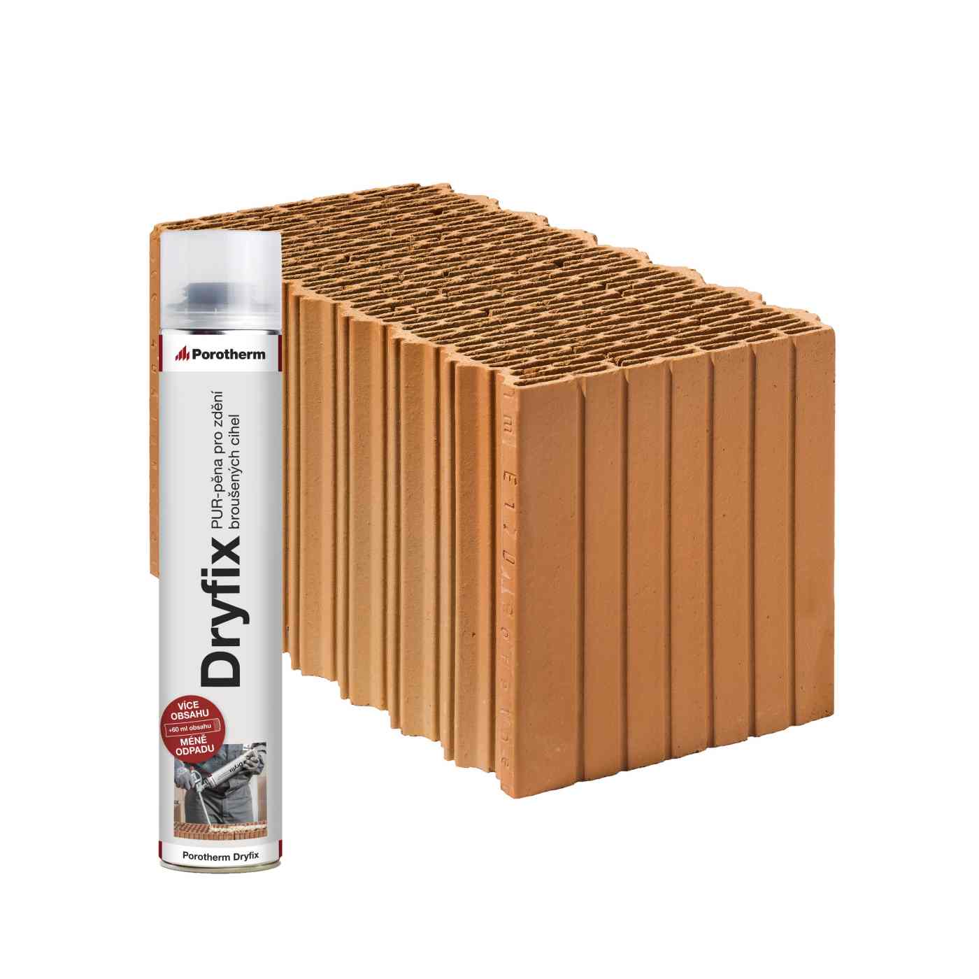 Fotografie - Cihla Porotherm 50 EKO+ Profi Dryfix