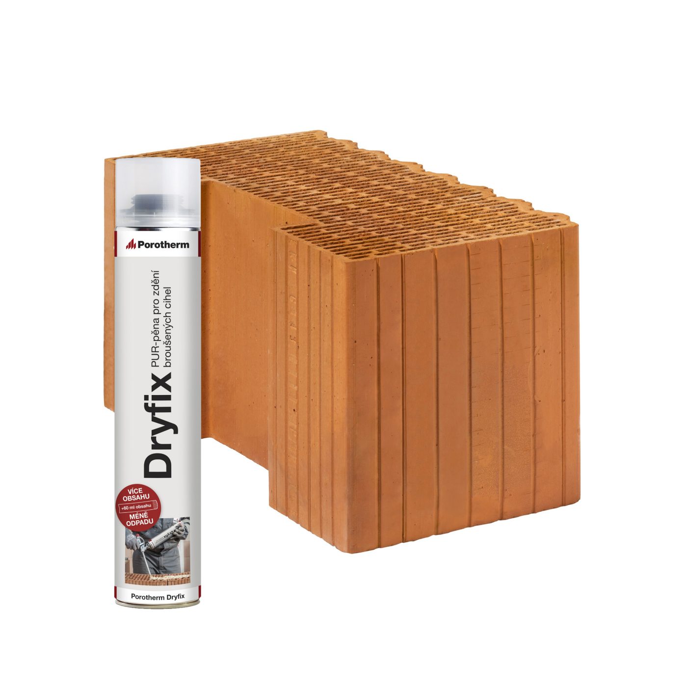 Fotografie - Cihla Porotherm 50 EKO+ Profi Dryfix K