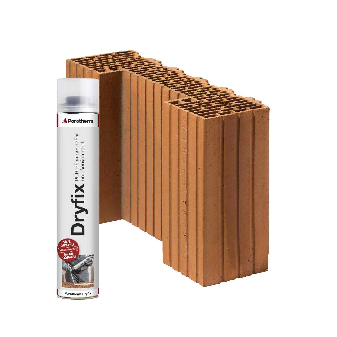 Fotografie - Cihla Porotherm 44 EKO+ Profi Dryfix 1/2 K