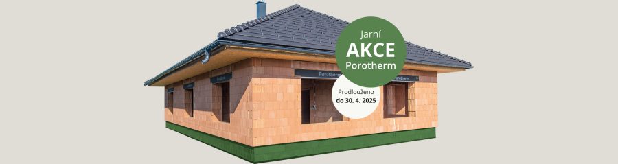 Jarní akce Porotherm SOKL25