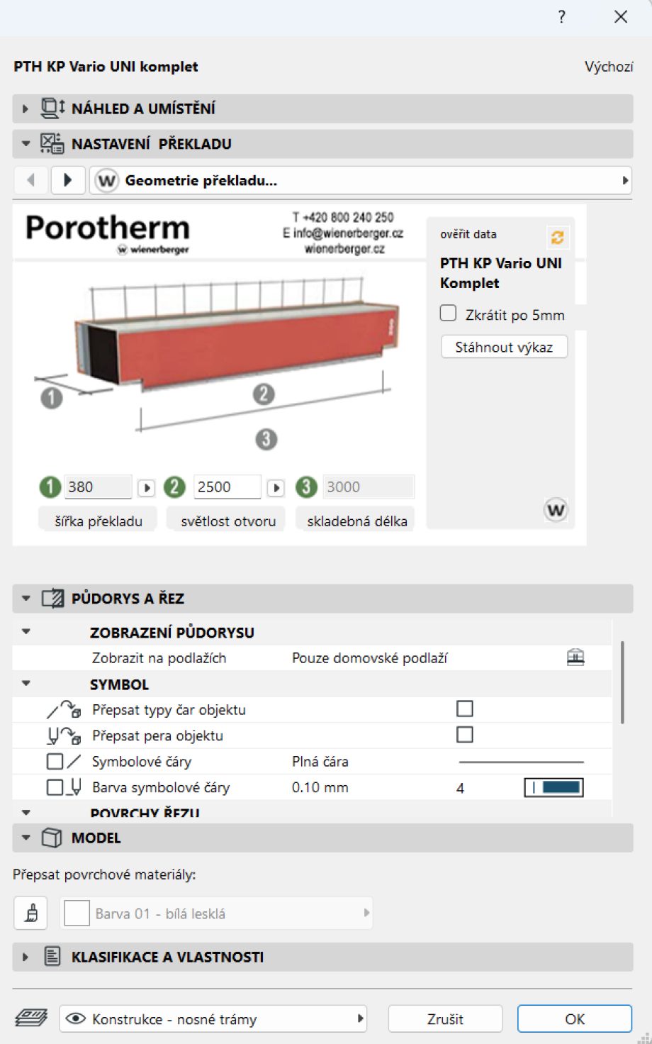 BIM knihovny a Plugin wienerberger pro Archicad a Revit
