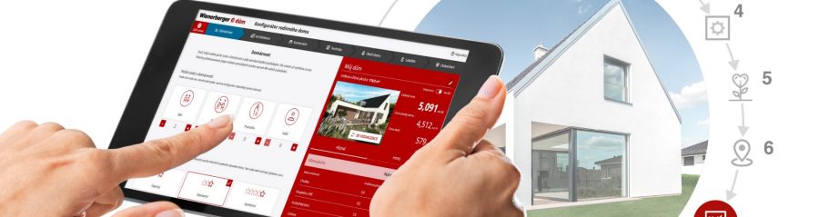 Konfigurátor domu - Hero banner | Wienerberger 