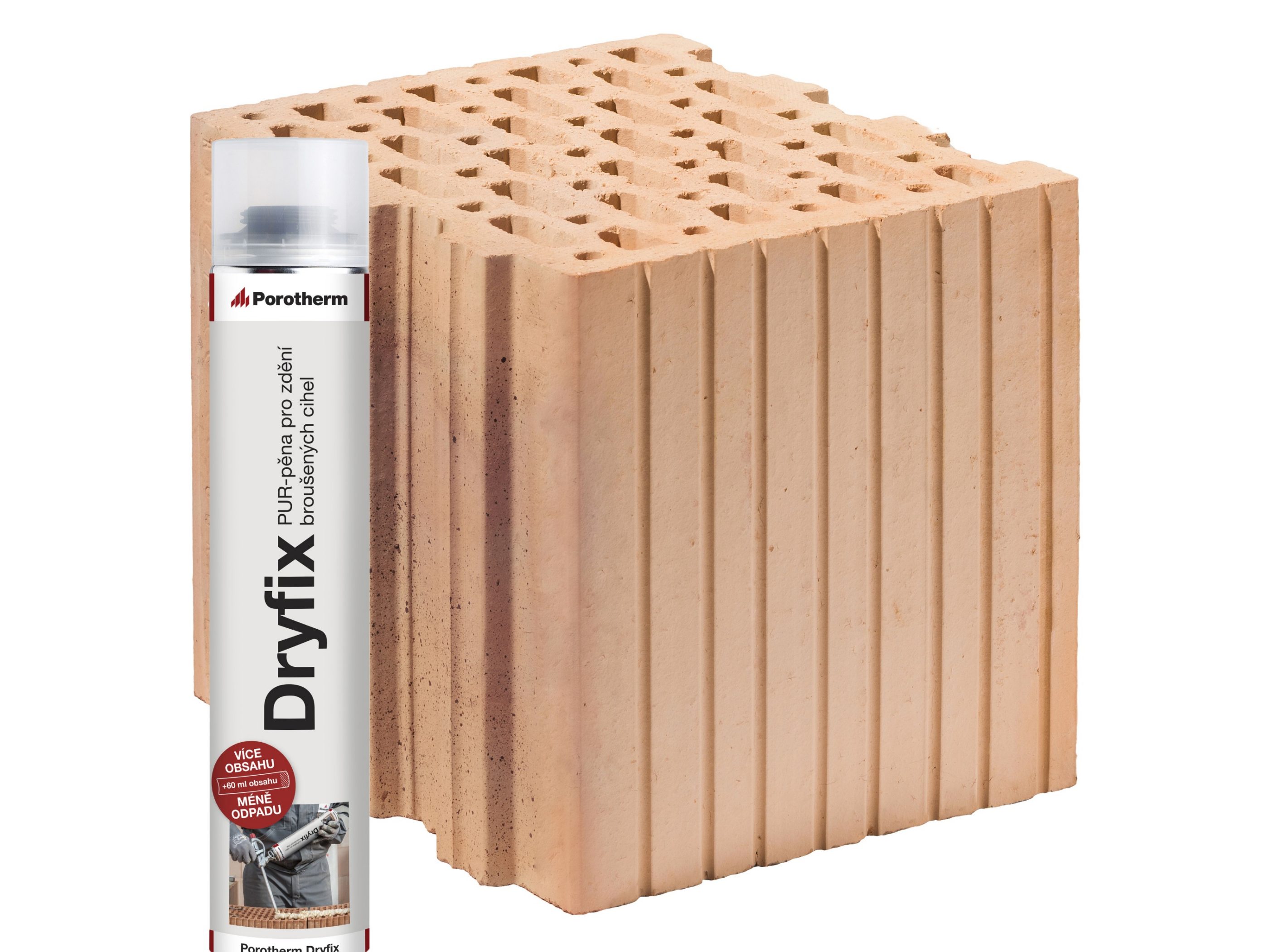 Fotografie - Cihla Porotherm 30 AKU Z Profi Dryfix