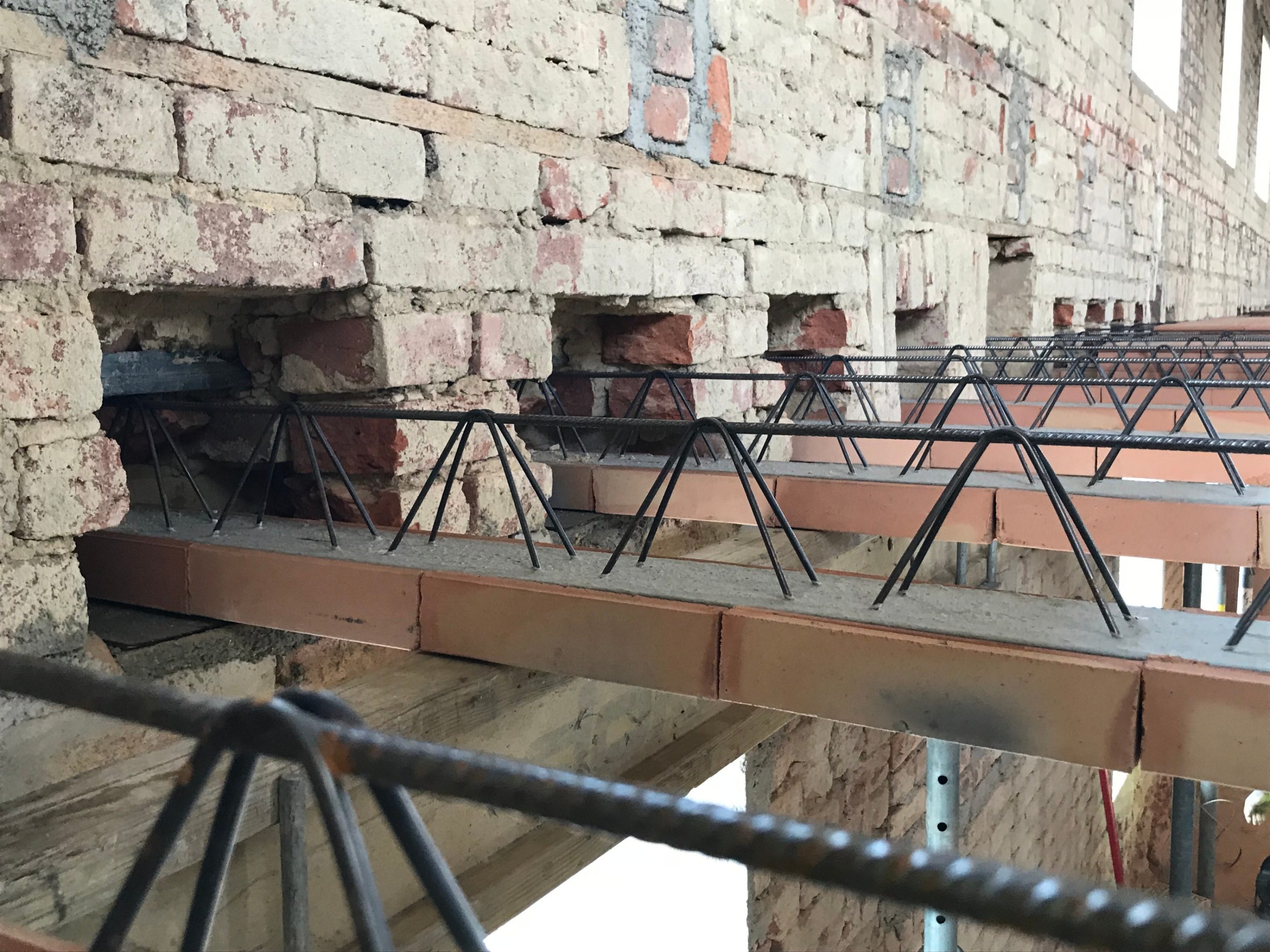 Fotografie - Porotherm strop pro rekonstrukce