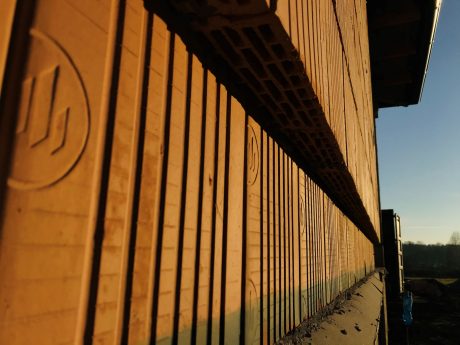 Soklové cihly - hrubá stavba | Použité cihly - Porotherm 38 TS Profi a Porotherm 44 EKO+ Profi