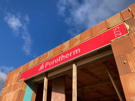 Fotografie Překlady Porotherm - hrubá stavba - nové 2022