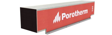 3D fotografie produktu - překlad Porotherm Vario UNI v červené barvě na bílém pozadí, Wienerberger s.r.o.