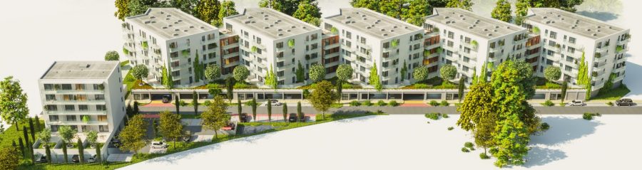 Novostavba bytových domů České Budějovice | wienerberger