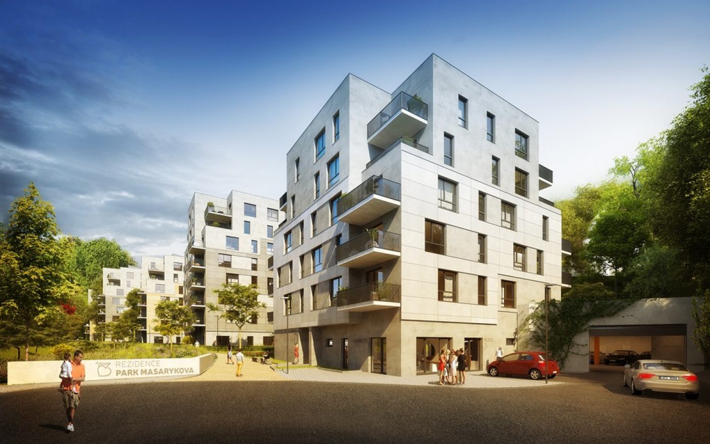 Rezidence Park Masarykova v Liberci 2017 - Porotherm 38 Profi - P10 - Porotherm 25 AKU SYM - Porotherm 11,5 Profi - P10