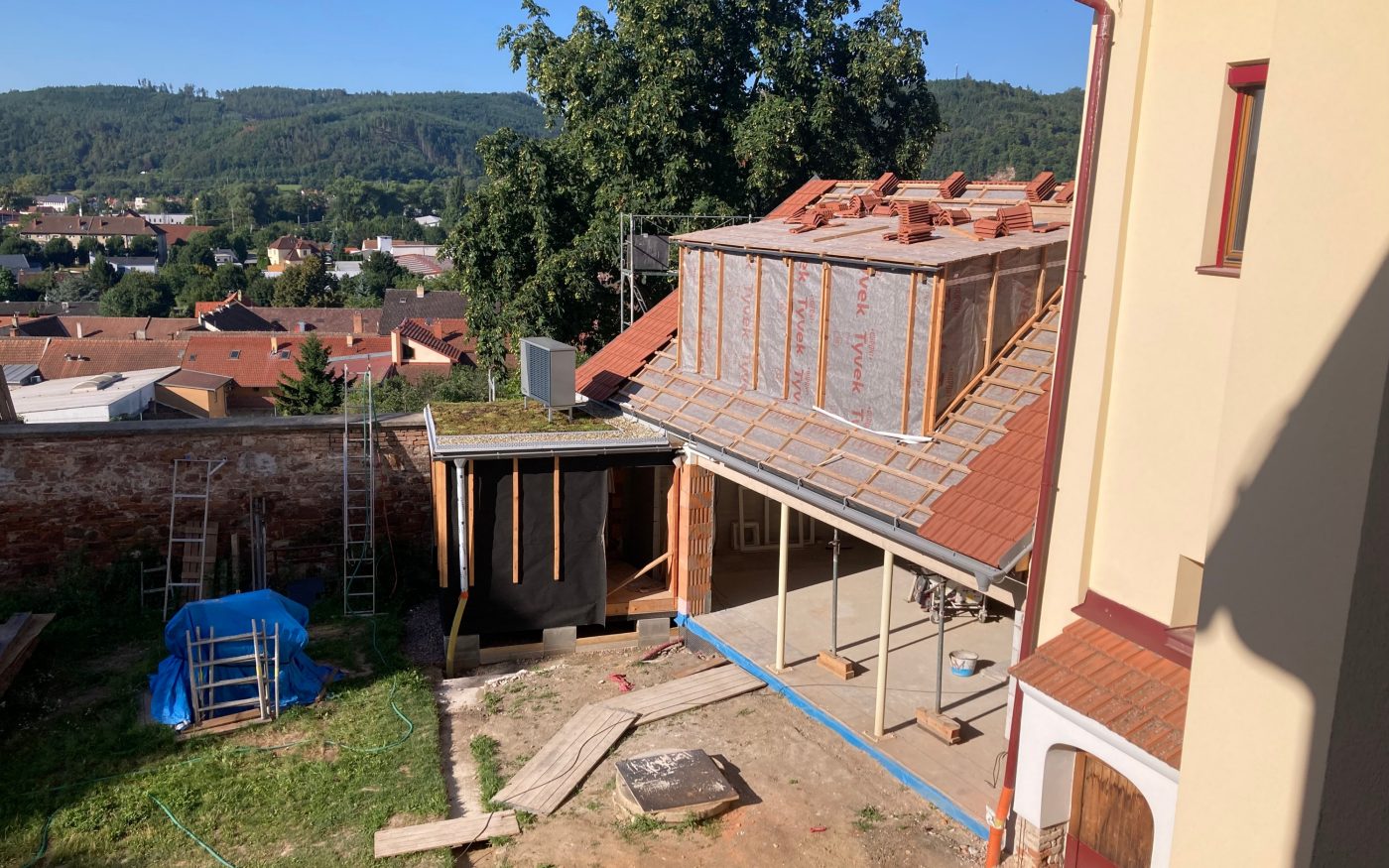 Reference komunitního sálu při budově fary v Tišnově | wienerberger