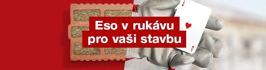 Hero banner pro novou cihlu porotherm 20 T Profi