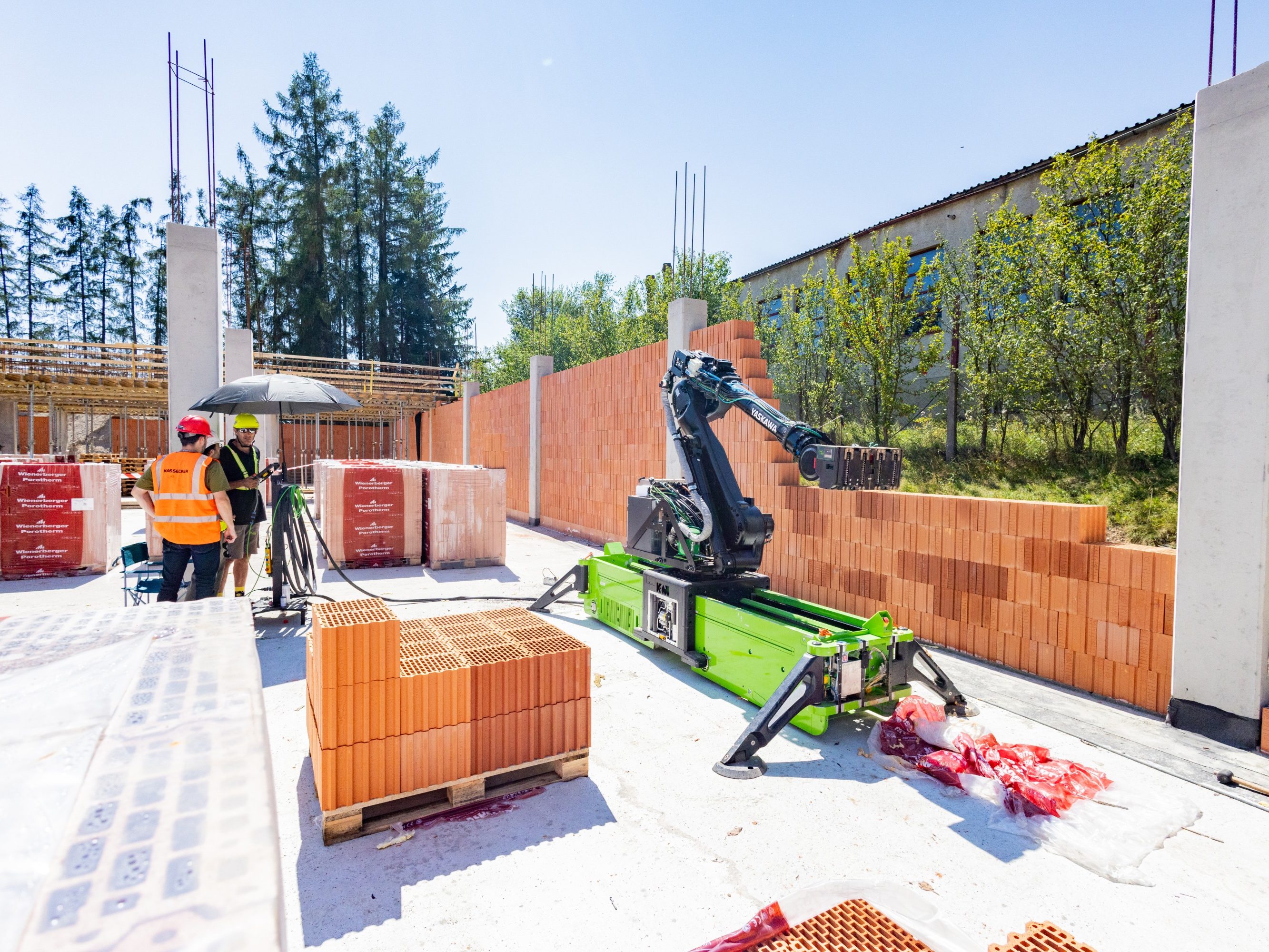 Robotické zdění | wienerberger