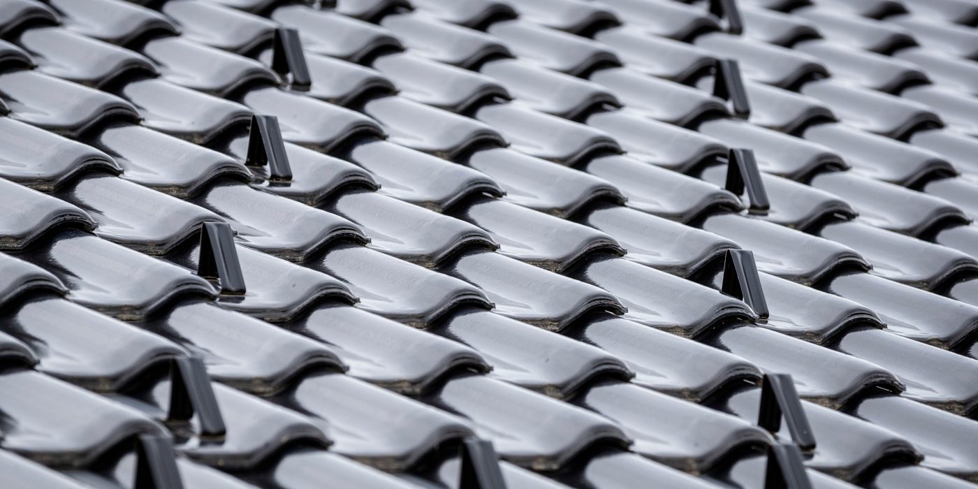 Detail střešní krytiny